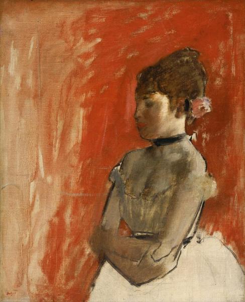 Ballet Dancer With Arms Crossed by Edgar Degas