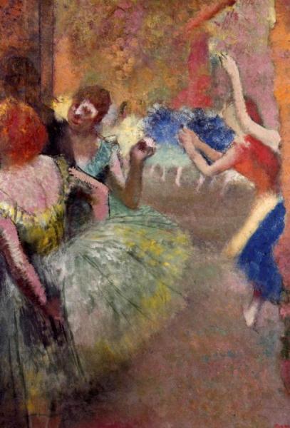 Ballet Scene by Edgar Degas