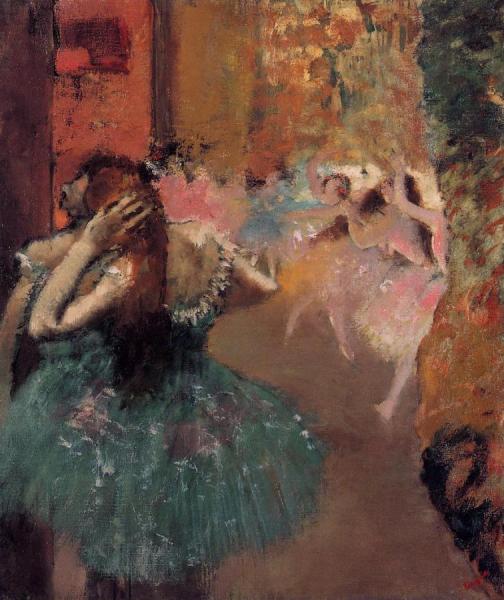 Ballet Scene by Edgar Degas Oil Painting Reproductions