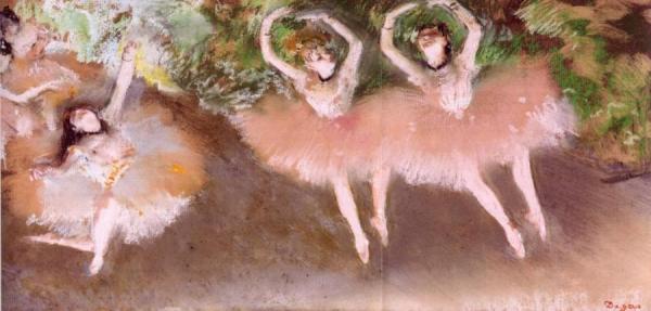 Ballet Scene by Edgar Degas