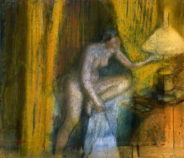 Bedtime by Edgar Degas