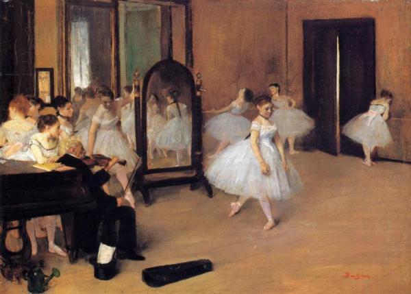 Dance Class by Edgar Degas
