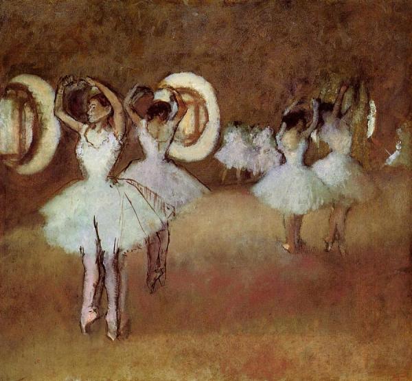 Dance Rehearsal In Thestudio Of The Opera by Edgar Degas