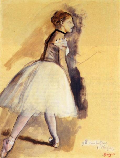Dancer Standing (study) by Edgar Degas