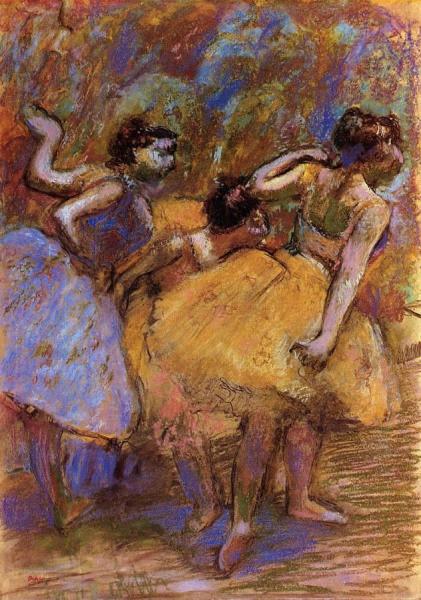 Dancers by Edgar Degas