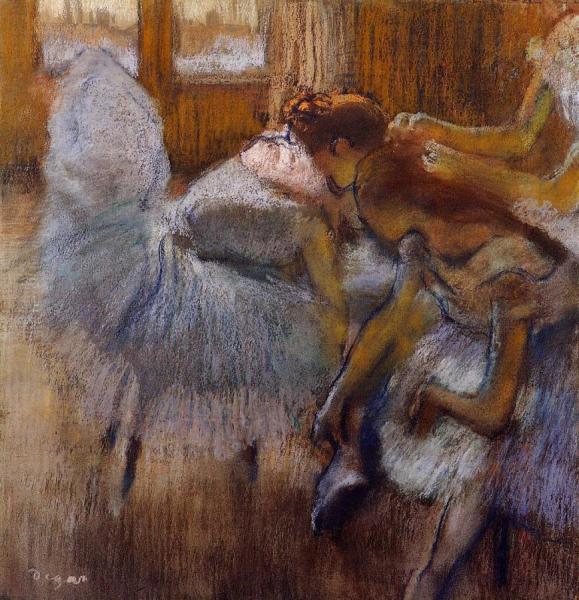 Dancers Relaxing by Edgar Degas