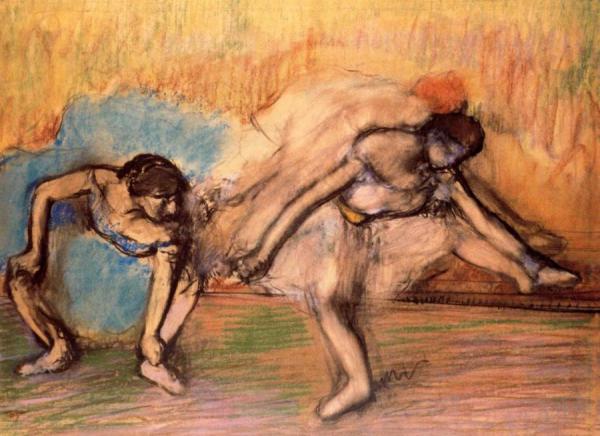 Dancers Resting by Edgar Degas