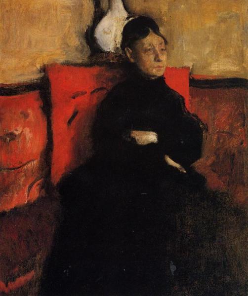 Duchesse De Montejasi-cicerale by Edgar Degas