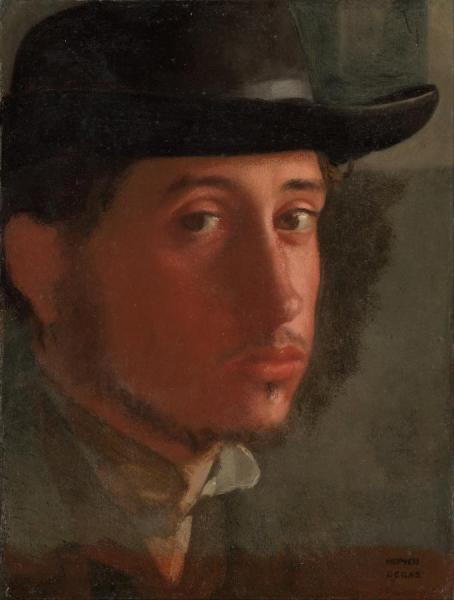 Edgar Degas Self Portrait by Edgar Degas Oil Painting Reproductions