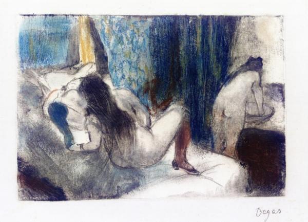 Female Nudes by Edgar Degas