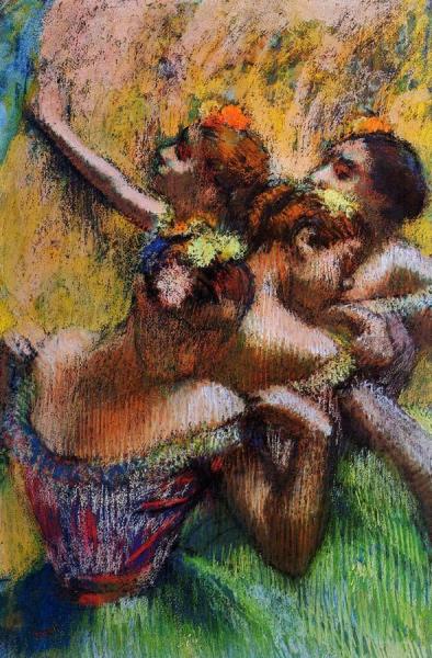 Four Dancers by Edgar Degas Oil Painting Reproductions