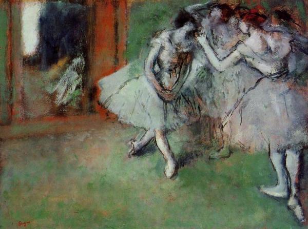 Group Of Dancers by Edgar Degas