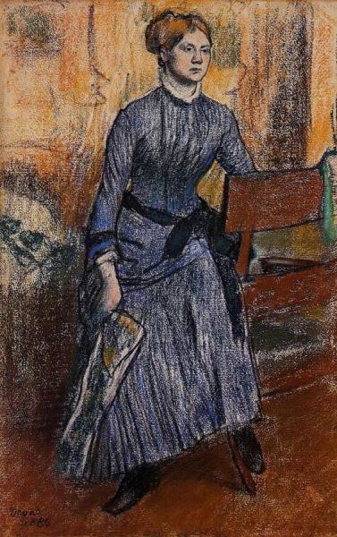 Helene Rouart by Edgar Degas