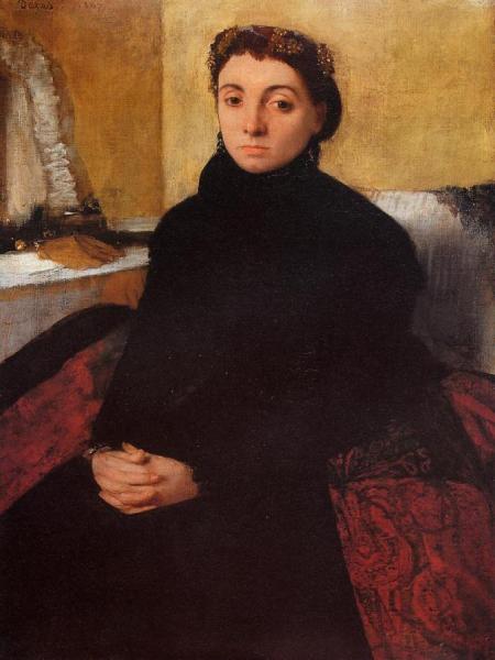 Josephine Gaujean by Edgar Degas