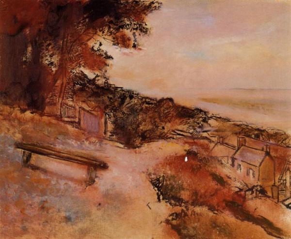Landscape By The Sea by Edgar Degas Oil Painting Reproductions