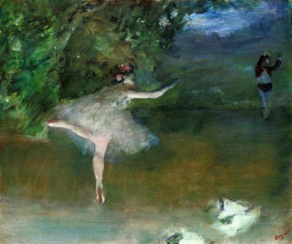 Les Pointes by Edgar Degas