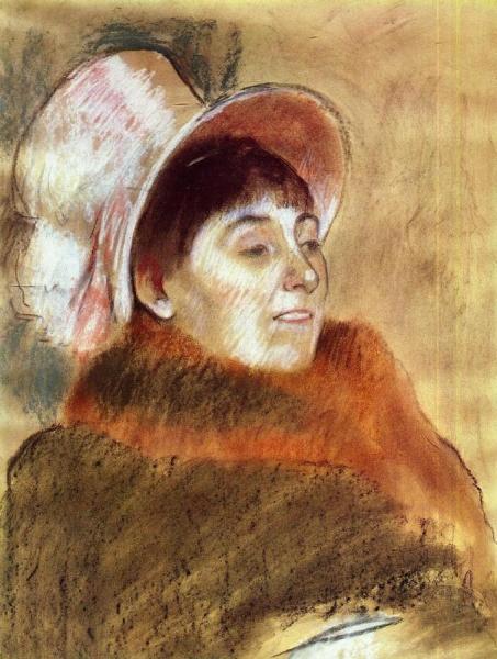 Madame Deitz-monin by Edgar Degas