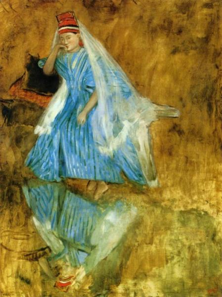Mademoiselle Fiocre In The Ballet "the Source" (study) by Edgar Degas