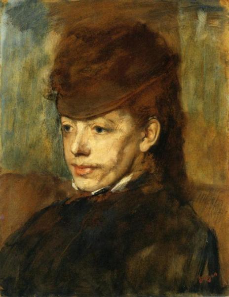 Mademoiselle Malo by Edgar Degas