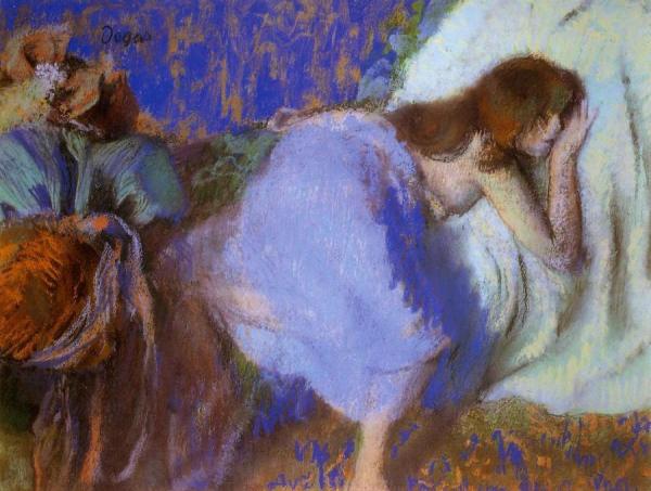 Rest by Edgar Degas