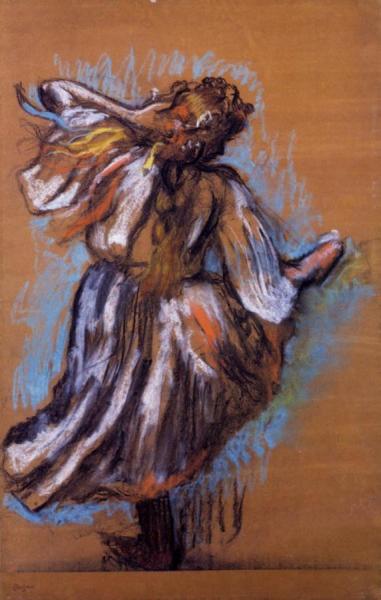 Russian Dancer by Edgar Degas