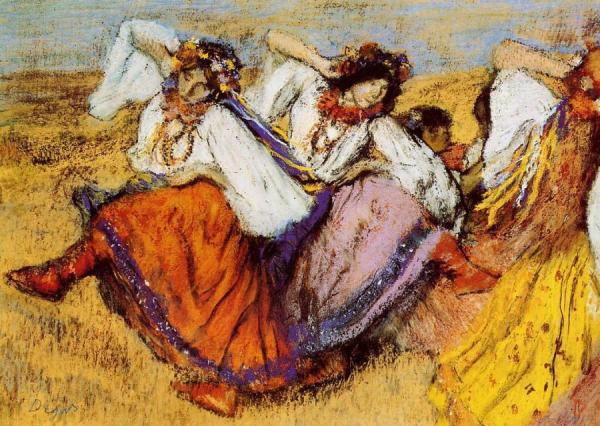 Russian Dancers by Edgar Degas Oil Painting Reproductions