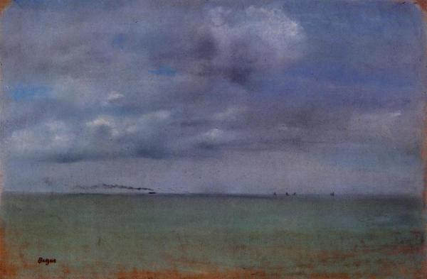 Seascape by Edgar Degas