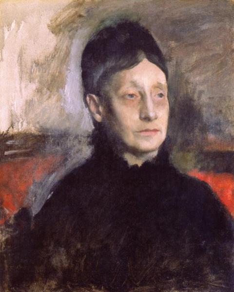 Stefania Primicile Carafa, Marchoiness Of Cicerale And Duchess Of Montejasi by Edgar Degas