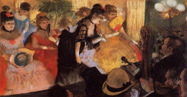 The Cafe Concert by Edgar Degas