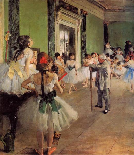The Dance Class by Edgar Degas