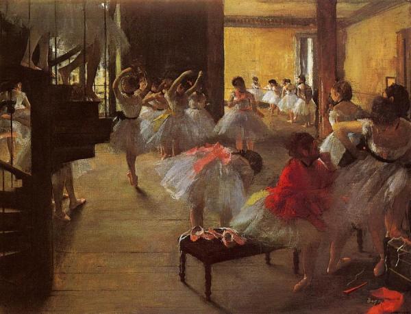 The Dance Class by Edgar Degas