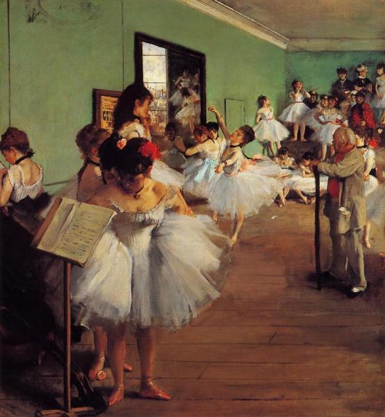 The Dance Class by Edgar Degas