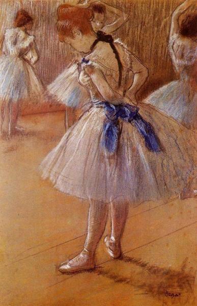 The Dance Studio by Edgar Degas