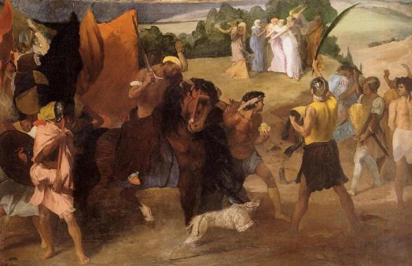 The Daughter Of Jephtha by Edgar Degas