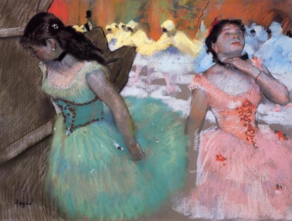 The Entrance Of The Masked Dancers by Edgar Degas Oil Painting Reproductions