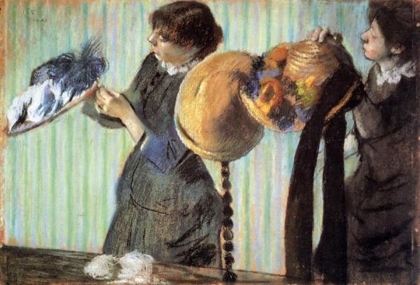 The Little Milliners by Edgar Degas Oil Painting Reproductions
