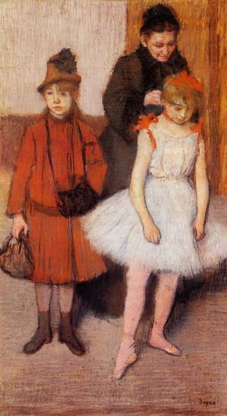 The Mante Family by Edgar Degas