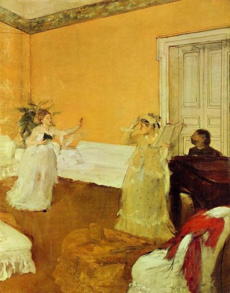 The Rehearsal by Edgar Degas