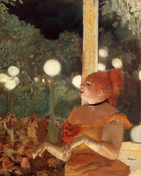 The Song Of The Dog by Edgar Degas Oil Painting Reproductions
