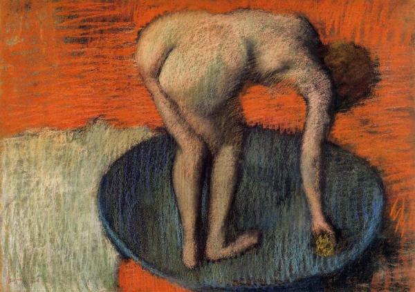 The Tub by Edgar Degas