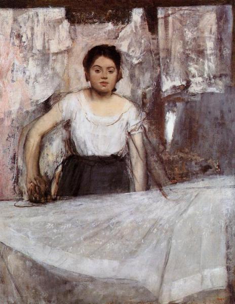 Woman Ironing by Edgar Degas