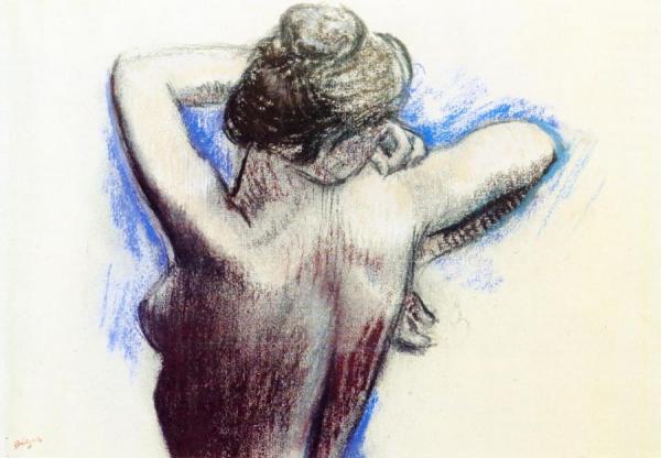 Woman's Torso by Edgar Degas