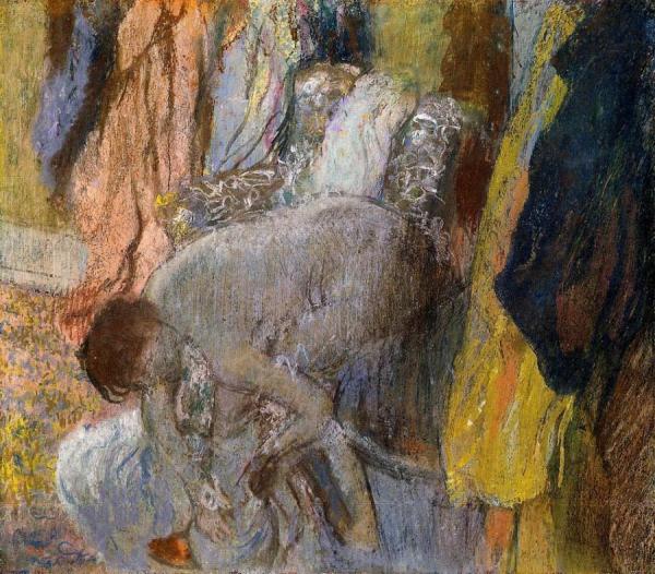 Woman Washing Her Feet by Edgar Degas