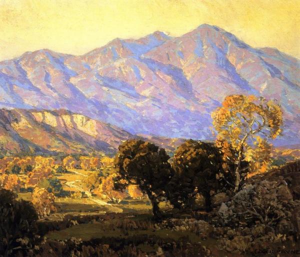 Canyon Mission Viejo, Capistrano by Edgar Payne