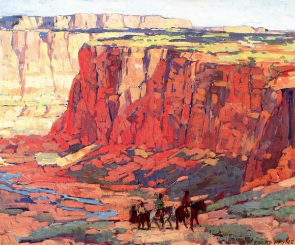 Canyon Riders by Edgar Payne
