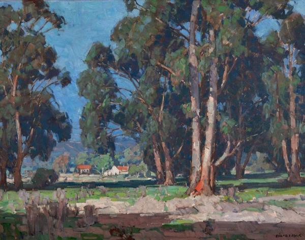 Eucalyptus Landscape, California by Edgar Payne