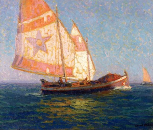 Italian Fishing Boats by Edgar Payne