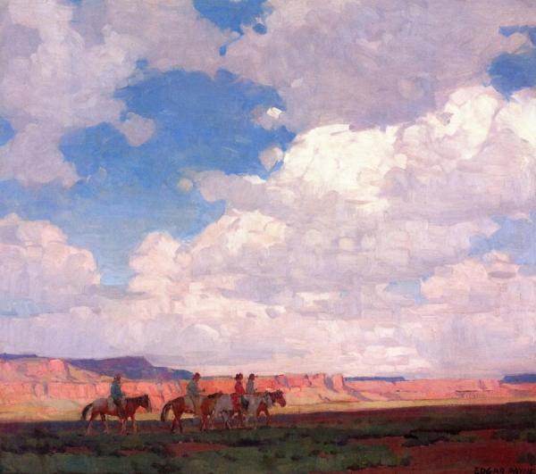 Navajo Country by Edgar Payne