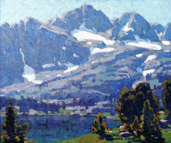 Sierra Lake, Fifth Lake by Edgar Payne