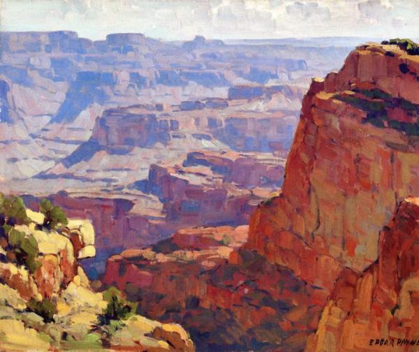 South Rim, Grand Canyon by Edgar Payne